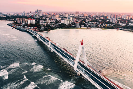 Icon representing infrastructure development