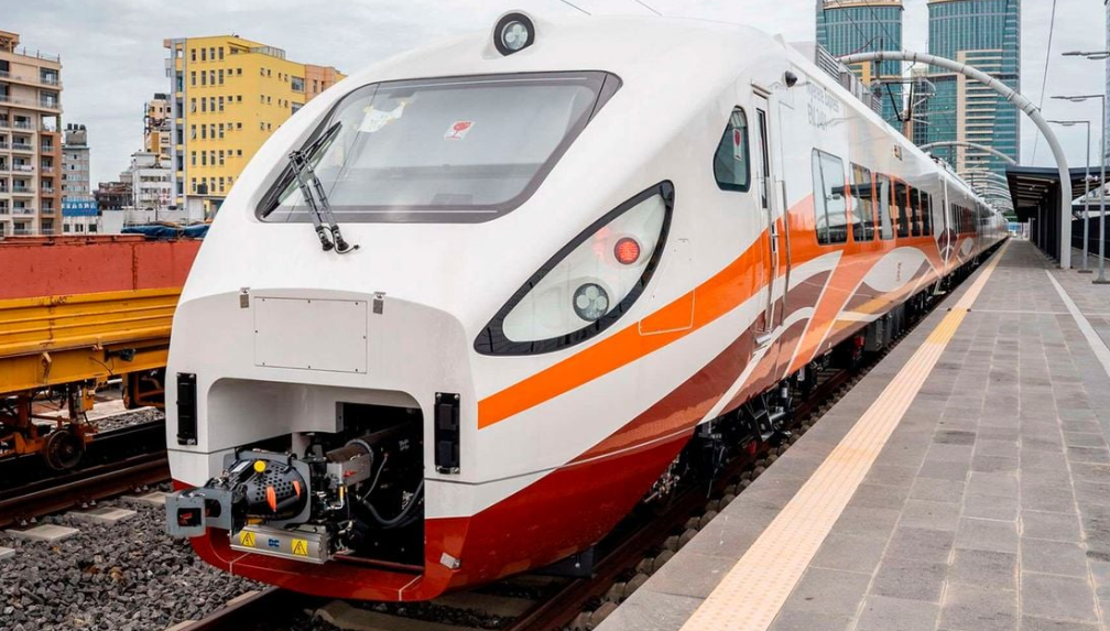 Standard Gauge Railway (SGR) train or Dar es Salaam port expansion in Tanzania
