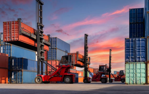 Modern factory or industrial park in Tanzania